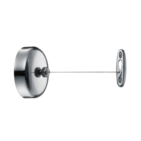 Dây phơi quần áo W / Hook (2M) (Thép không gỉ đánh bóng)