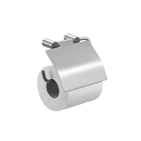 Giá đỡ khăn giấy vệ sinh W / Nắp (Thép không gỉ)