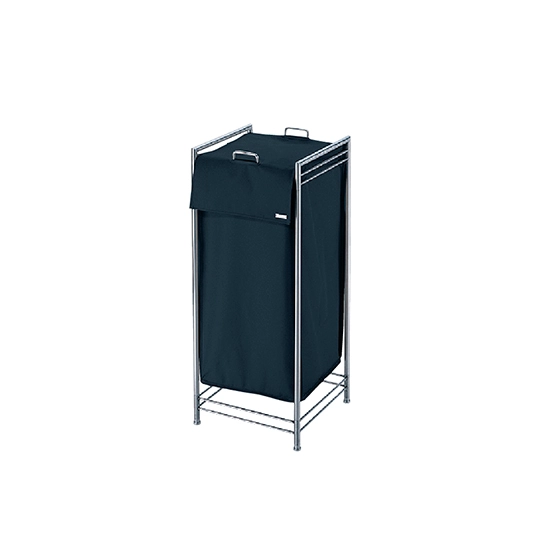 Hộp đựng đồ giặt có túi vải (Đen)