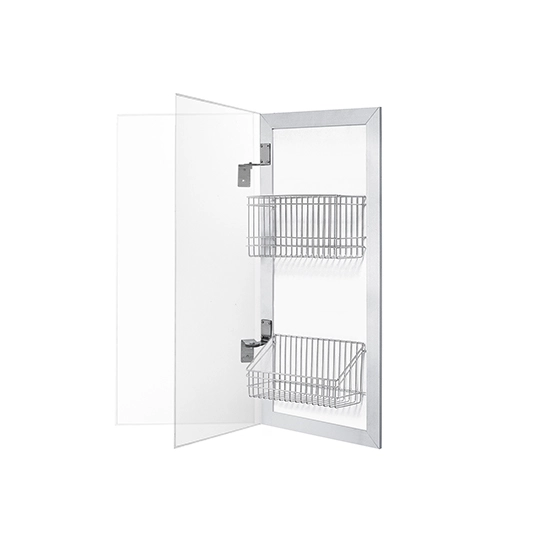 Gương với Caddy 750 * 380mm