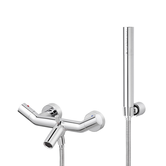 Máy trộn bồn tắm / vòi sen W / Vòi sen cầm tay & vòi & giá treo tường