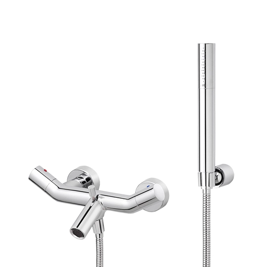 Máy trộn bồn tắm / vòi sen W / Vòi sen cầm tay & vòi & giá treo tường