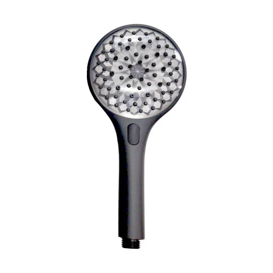 Vòi sen cầm tay (Nhựa) (Bốn lần xịt) (Đen)