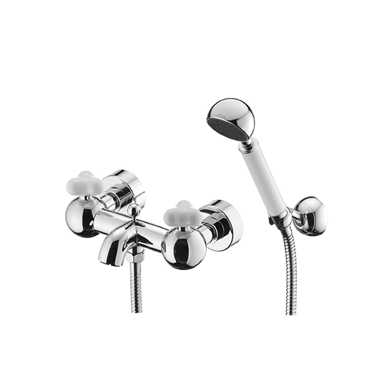Máy trộn bồn tắm / vòi sen W / Vòi sen cầm tay & vòi & giá treo tường