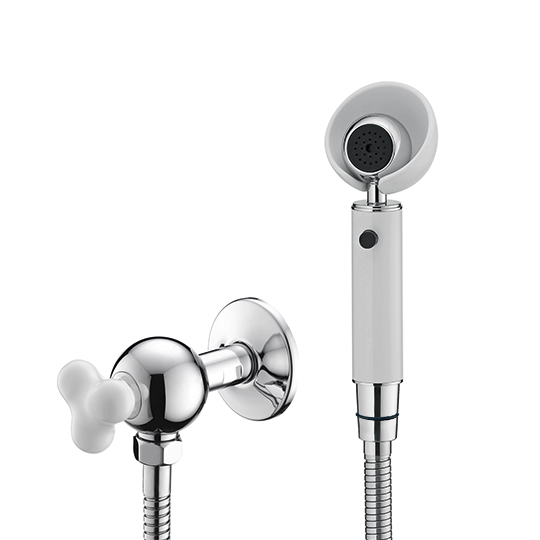 Máy phun W / Angle Stop & Bracket & Hose (Trắng)