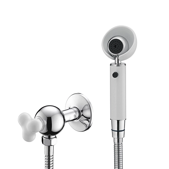 Máy phun W / Angle Stop & Bracket & Hose (Trắng)
