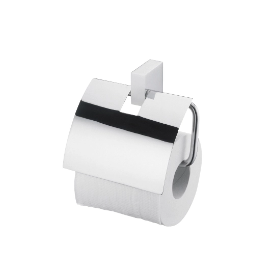 Giá đỡ khăn giấy vệ sinh W / nắp