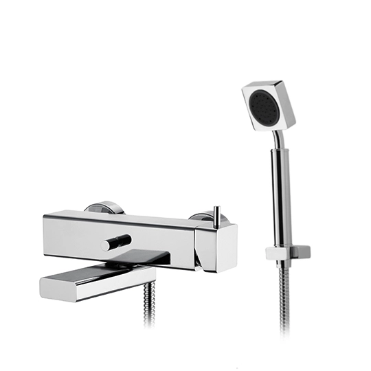 Máy trộn bồn tắm / vòi sen W / Vòi sen cầm tay & vòi & giá treo tường