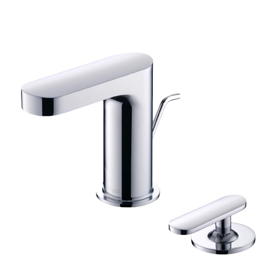 Vòi lưu vực một tay cầm W / Thanh nâng