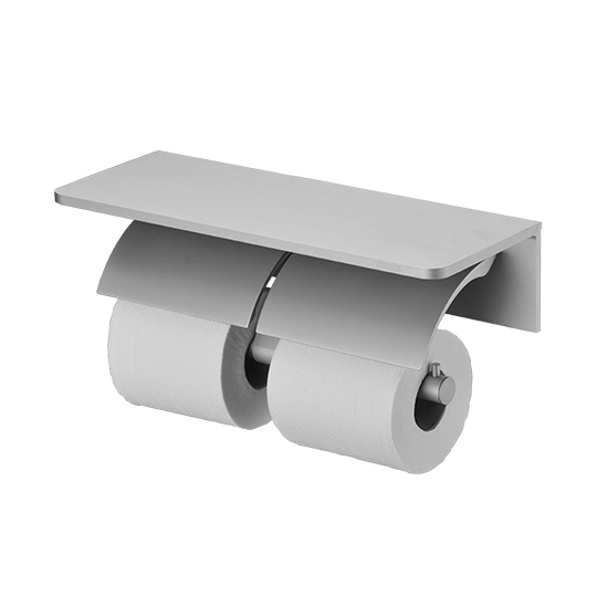 Giá đỡ giấy vệ sinh đôi W / R Kệ góc (Nhôm W / Anodizing)