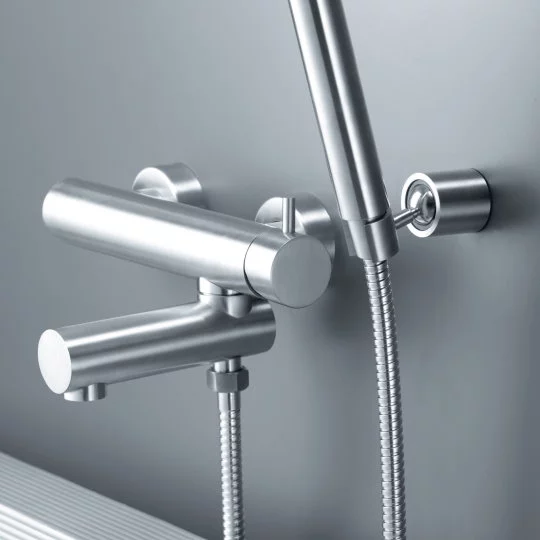 Máy trộn vẫn một bồn tắm / vòi hoa sen (Thép không gỉ)